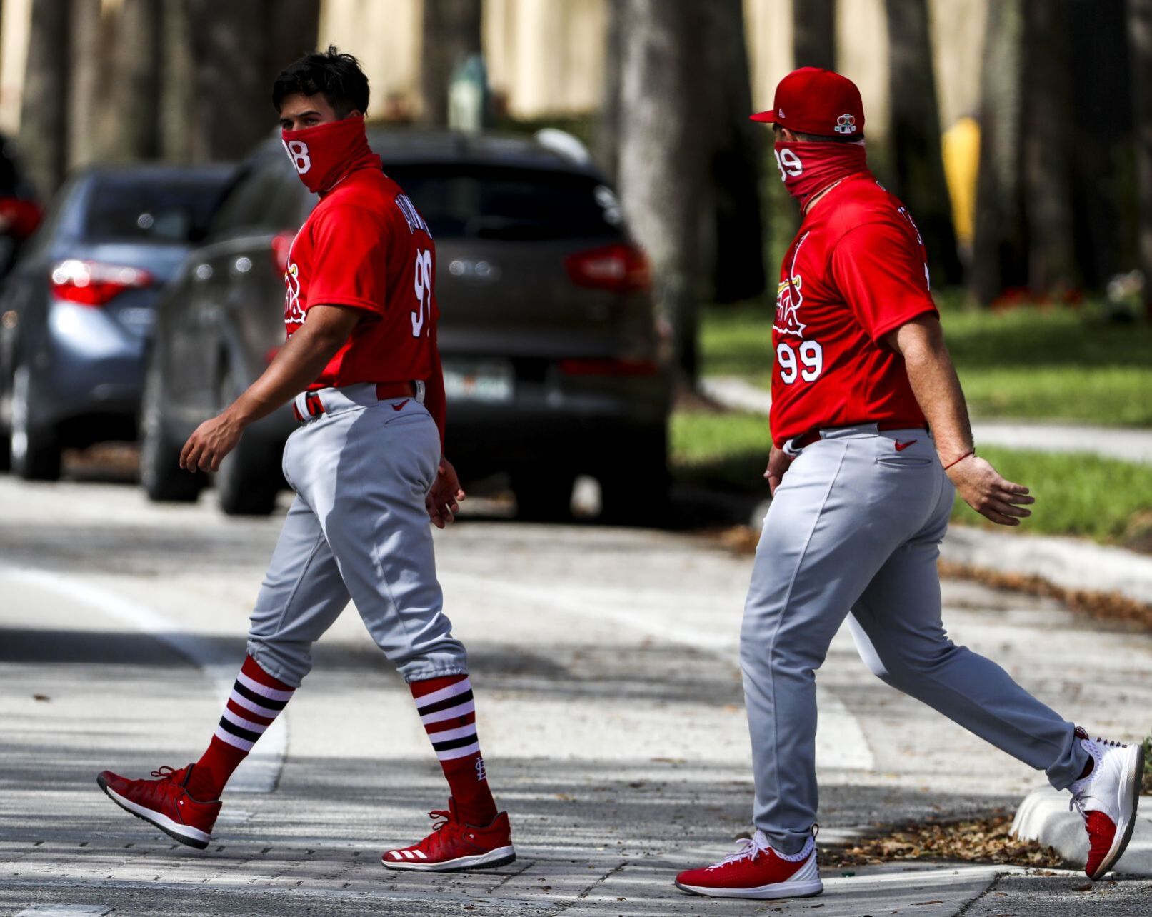 Cardinals hold first full team workout of 2021